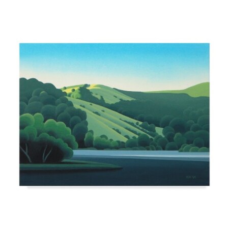 Trademark Fine Art Ron Parker 'Morning On The Reservoir' Canvas Art, 18x24 ALI32707-C1824GG